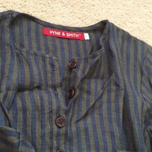 Cute striped linen dress